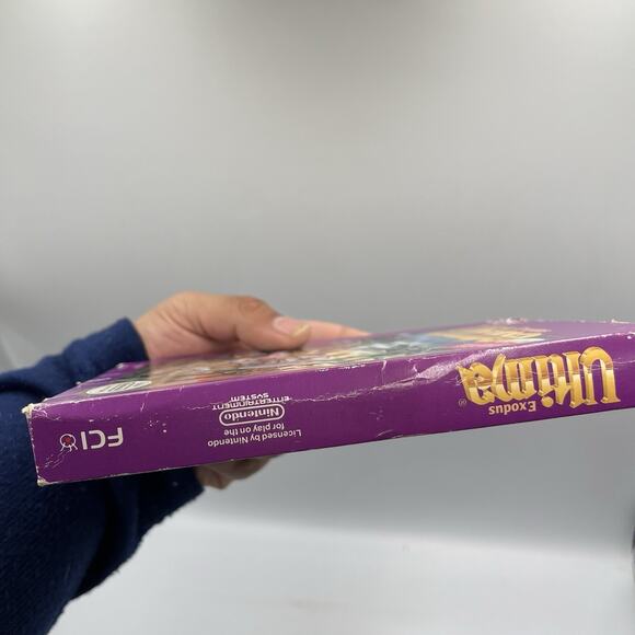 Ultima: Exodus (Nintendo Entertainment System, 1989) CIB Manual Complete - Picture 10 of 14